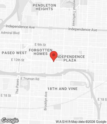 Map of Wing Lovers USA - 2313 E, 12th St, Kansas City, MO, 64127, US